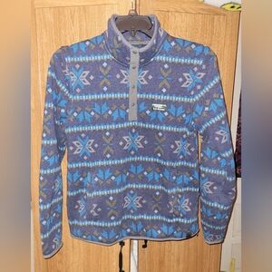 L.L. Bean mens fleece long sleeve top size small